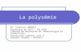 La polysémie Pr. François MANIEZ Directeur du CRTT, EA 4162 (Centre de Recherche en Terminologie et Traduction) Université Lumière Lyon 2 requête Google.