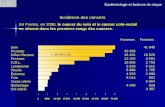 Épidémiologie et facteurs de risque En France, en 2000, le cancer du sein et le cancer colo-rectal se situent dans les premiers rangs des cancers. Incidence.