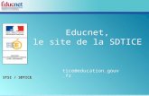 STSI / SDTICE Educnet, le site de la SDTICE tice@