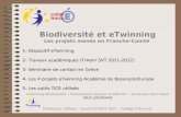 1- Dispositif eTwinning 2- Travaux académiques (TrAam SVT 2011-2012) 3- Séminaire de contact en Grèce 4- Les 4 projets eTwinning Académie de Besançon/Europe.