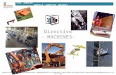 PÔLE SERVICES NOUVELLE DIRECTIVE MACHINES NOUVELLE DIRECTIVE MACHINE - UIMM Maine-et-Loire / Philippe BOURVON -GYL TECHNOLOGIES / Fabrice LEPAGE - PACK.