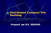 Distributed Compact Trie Hashing Proposé par D.E ZEGOUR.