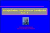 1 Manipulations Multibases et Distribuées (Partie 2) Witold.Litwin@dauphine.fr .