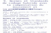 9. Normes et Standards de codage hybride avec la compensation du mouvement et compression Les premier codecs des images animées : 1974 : pour un service.