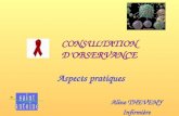 Aline THEVENY Infirmière Aspects pratiques CONSULTATION DOBSERVANCE.