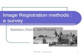 DEA DISIC Geoffrey Arthaud 1 Image Registration methods : a survey Barbara Zitova, Jan Flusser.