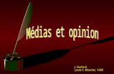 J. Guitard, Lycée F. Mauriac, 1998 « La libre circulation des pensées et des opinions est un des droits les plus précieux de l homme » Déclaration des.