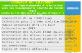 CDOEASD du Calvados Commission Départementale dOrientation vers les Enseignements Adaptés du Second Degré (Arrêté du 7-12-2005 paru au Bulletin officiel.