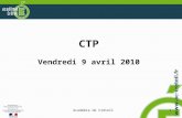 Académie de Créteil1 CTP Vendredi 9 avril 2010. 2 Sommaire Les emplois ATSS à la rentrée 2009 Les mesures nationales de la rentrée pour 2010 –Les mesures.