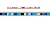 Microsoft Publisher 2000. Des beaux posters uniformes et non plus des feuilles A4 disposées les unes à côté des autres.