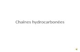 Chaînes hydrocarbonées Les Alcanes Ce sont les chaînes saturées acycliques. I. Nomenclature -les hydrocarbures acycliques saturés de formule générale.