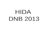 HIDA DNB 2013. I – PRESENTATION DES OBJETS DETUDE II – OBJECTIFS PEDAGOGIQUES.