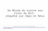 Du Musée du Louvre aux rives du Nil: enquête sur Sépa et Nésa Voir notice sur le site du musée:
