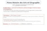 Partie 2 : Aménagement et développement du territoire français Th. 2 : Lorganisation du territoire français Pistes Histoire des Arts et Géographie Pistes.