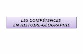 LES COMPÉTENCES EN HISTOIRE-GÉOGRAPHIE. Le système éducatif français homogénéise ses pratiques avec les autres systèmes européens :homogénéise ses pratiques.