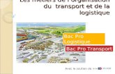 Les métiers de lorganisation du transport et de la logistique Bac Pro Transport Bac Pro Logistique Avec le soutien de >>>