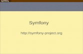 Symfony . Un projet français 1 ère version octobre 2005 Fabien Potencier PDG de sensio Lab développeur Documentation complète.