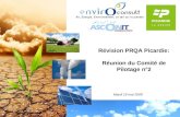 Révision PRQA Picardie: Réunion du Comité de Pilotage n°2 Mardi 19 mai 2009.