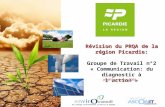 Révision du PRQA de la région Picardie: Groupe de Travail n°2 « Communication: du diagnostic à laction » Jeudi 5 novembre 2009.