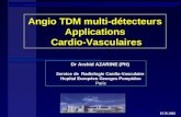 ECR 2002 Angio TDM multi-détecteurs Applications Cardio-Vasculaires Dr Arshid AZARINE (PH) Service de Radiologie Cardio-Vasculaire Hopital Européen Georges.