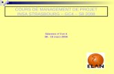 COURS DE MANAGEMENT DE PROJET INSA STRASBOURG – GC4 – S8 2008 Séances n°3 et 4 08 - 15 mars 2008.