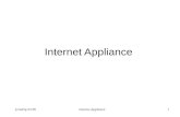 Jc/md/lp-01/05Internet Appliance1. jc/md/lp-01/05Internet Appliance2 Objectif du chapitre Réalisation dune plate-forme permettant laccès à Internet Paramétrages.