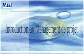 MAISON DE LENTREPRISE / Institut du Management de Projet / Gestion de projet intro_V2page 1.