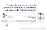 GISEH 2010 – Clermont-Ferrand 3 septembre 2010 Retour d'expérience sur la mise en place du Lean dans un centre de Radiothérapie Lorraine Trilling INSA.