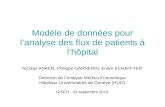 Modèle de données pour lanalyse des flux de patients à lhôpital Nicolas ANKEN, Philippe GARNERIN, Eriam SCHAFFTER Direction de lAnalyse Médico-Economique.