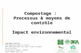 1 UMR Sol Agronomie Spatialisation UpR Risque environnemental lié au recyclage Jean-Marie Paillat UPR CIRAD Recyclage et risques UMR INRA/Agrocampus Sol.