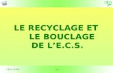 1 J-M R. D-BTP LE RECYCLAGE ET LE BOUCLAGE DE LE.C.S. 2006.