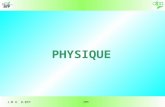 1 PHYSIQUE J-M R. D-BTP 2006 2 Généralités Hydrostatique Cinématique Thermique Statique Physique appliquée au génie climatique.