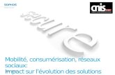 Mobilité, consumérisation, réseaux sociaux: Impact sur lévolution des solutions Juin 2011.