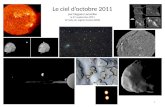 Le ciel doctobre 2011 par Hugues Lacombe le 27 septembre 2011 (à laide du logiciel Coelix APEX) 1.