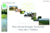 Plan Climat-Energie Territorial Pays des 7 Vallées Pré-diagnostic 27 juin 2011.