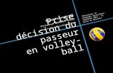 Prise décision du passeur en volley-ball Marc Francastel Entraîneur National Volley Pôle France Masculin (CNVB) "Rencontres en Languedoc Roussillon" septembre.