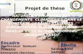 VULNERABILITE DES SYSTEMES NATURELS ET HUMAINS AUX CHANGEMENTS CLIMATIQUES DANS LE CONTEXTE URBAIN : STATEGIES DADAPTATION AUX INONDATIONS DANS LA VILLE.