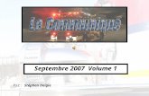 Septembre 2007 Volume 1 Par: Stéphan Daigle. Voici les nouvelles au sujet des véhicules du Service Les véhicules au garage -Le 94-611 est toujours au.