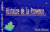 La Provence est une région historique en France. AIX-EN-PROVENCE était sa capitale. La région est maintenant divisée en départements. Histoire de la.