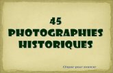 Cliquer pour avancer 1838. Paris. la première photo dun paysage. Nicéphore Niépce invente la photographie et Louis Daguerre la perfectionne avec les.