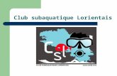 Club subaquatique Lorientais. Mes souhaits en 2007-2008 Développer encore plus la plongée pour tous : La plongée à 9 a été maintenue Intégrer des non-valides.