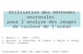Utilisation des méthodes neuronales pour l'analyse des images de couleur de l'océan C. Moulin, C. Jamet (LSCE) J. Brajard, A. Chazottes, M. Crépon, C.