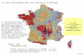 La cartothèque possède toute la couverture des cartes géologiques de France au 1:50 000, soit 1060 feuilles. Ce nombre correspond à un découpage géométrique.