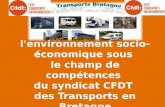 Le Syndicat des Transports agit principalement sur 7 secteurs d'activités avec des réalités économiques et sociales contrastées.