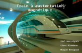 Train à sustentation magnétique Paul Westelynck César Blondeau Morgan Benigaud Axel Vanet-Mas.
