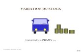 VARIATION DU STOCK Comprendre le PRAMV … © Yvan Péguiron – HEP Lausanne – nov. 2005.