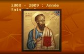 2008 - 2009 : Année Saint-Paul. Petite Biographie Né entre lan 7 et 10 à Tarse, en Cilicie, (actuelle Turquie), Paul est une grande figure du christianisme.