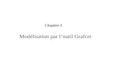Modélisation par loutil Grafcet Chapitre 3. 1- Introduction Le GRAFCET est un langage graphique qui sert à décrire, étudier, réaliser et exploiter les.