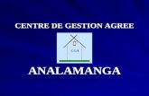 CENTRE DE GESTION AGREE ANALAMANGA CGA. STRUCTURE & ACTIVITES DU CENTRE.