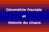 Géométrie fractale et théorie du chaos. Electrolyse dune solution de ZnCl 2 Zn 2+ + 2 e Zn 0.